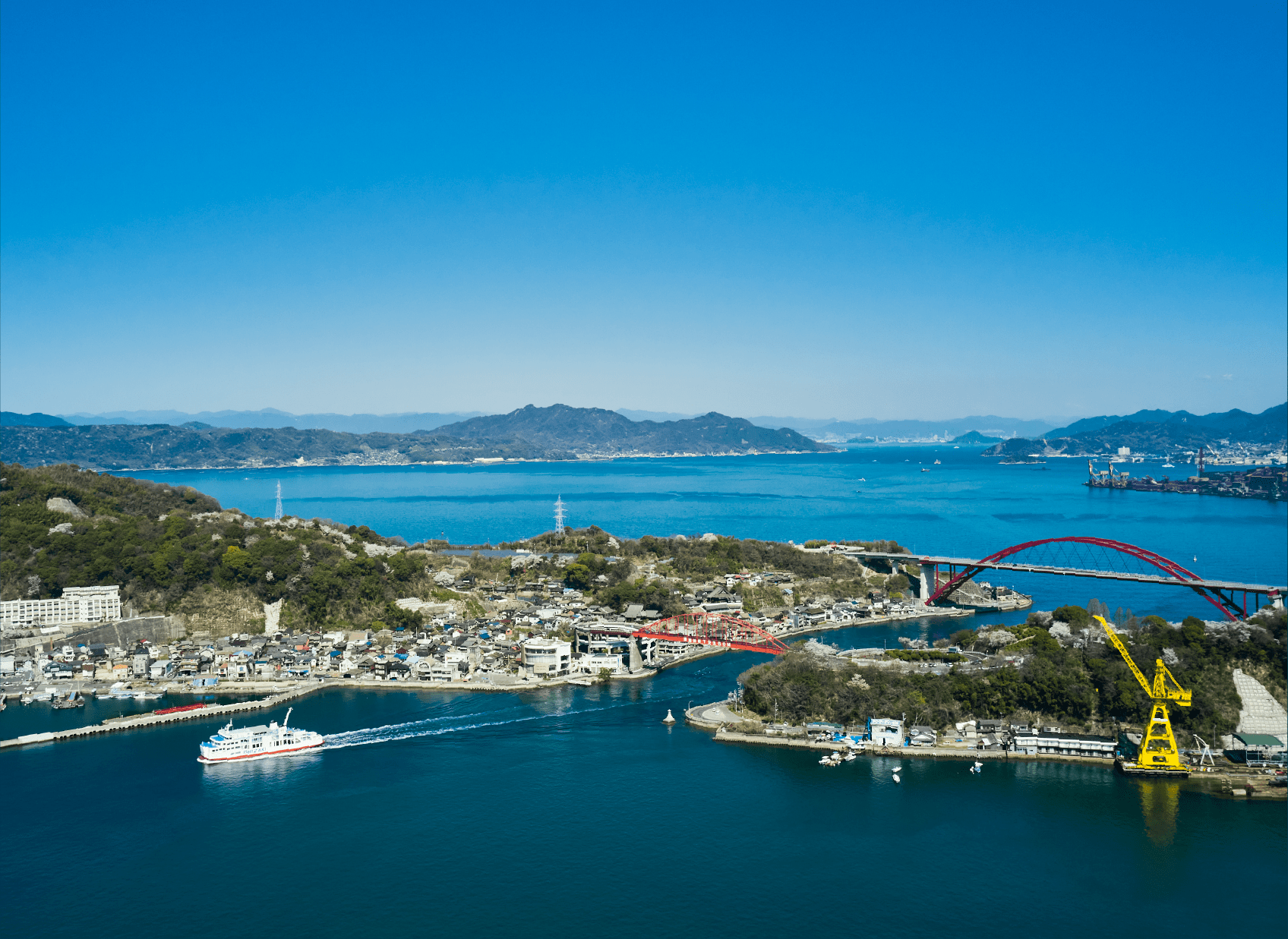 画像:広島県呉市音戸町風景